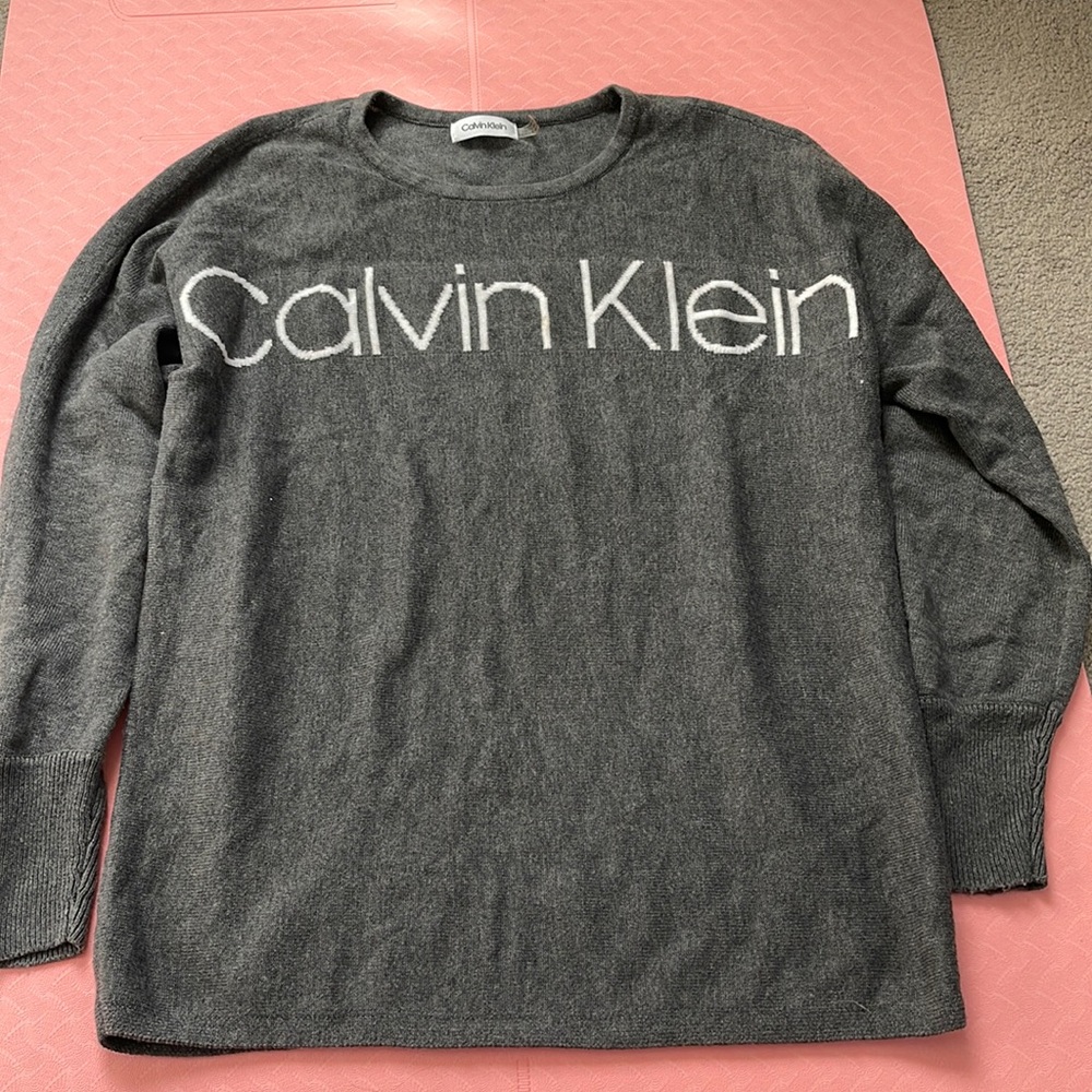 Calvin Klein Gray Pullover